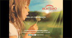 Desktop Screenshot of monteirolobato.net